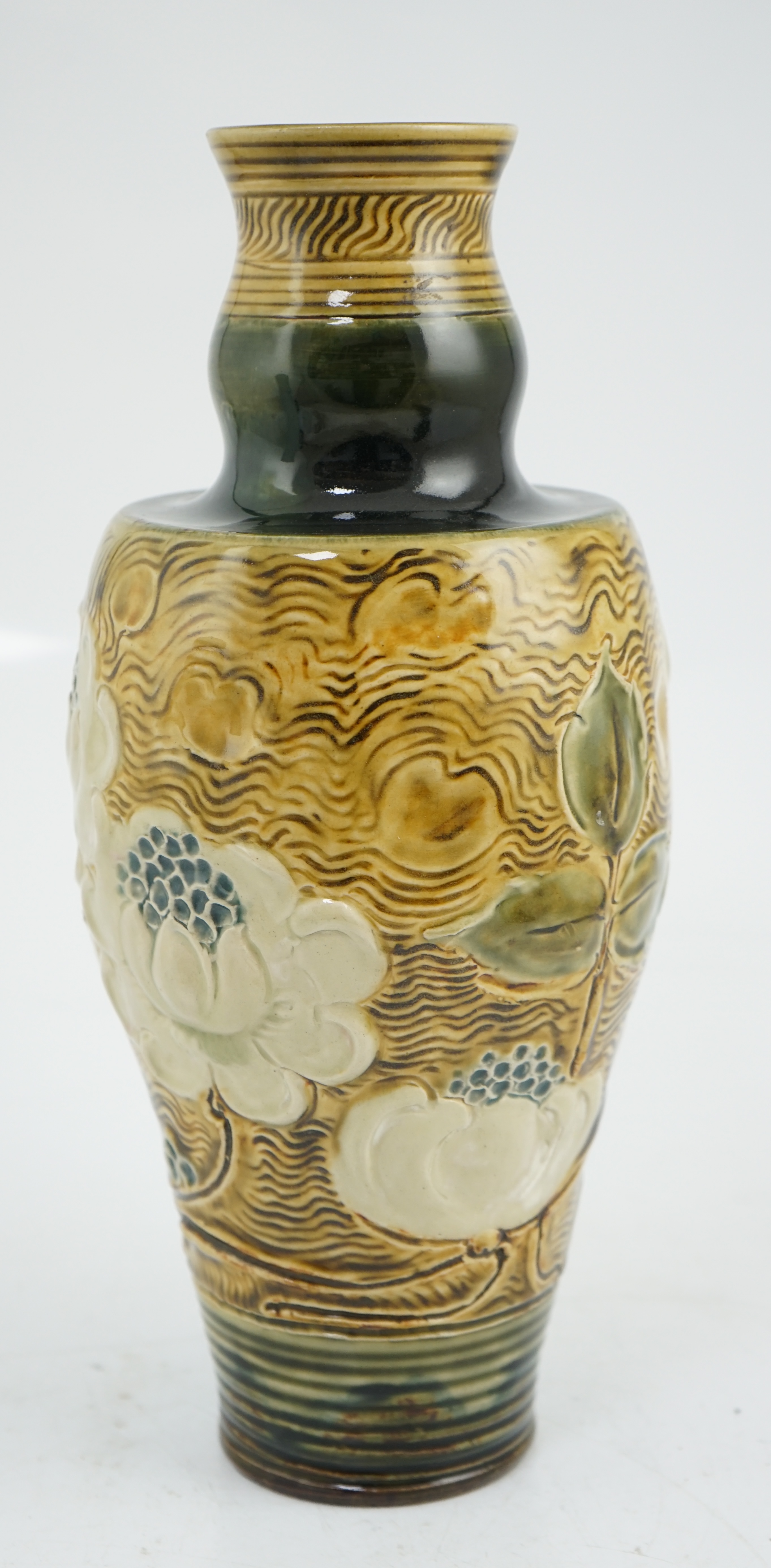 Francis Pope for Doulton Lambeth, a stoneware vase